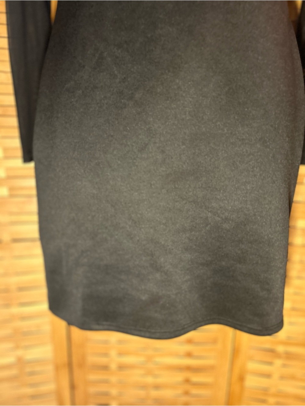 🐾2/$8- Black Studded Mock Neck Keyhole Bodycon Dress - Picture 8 of 15